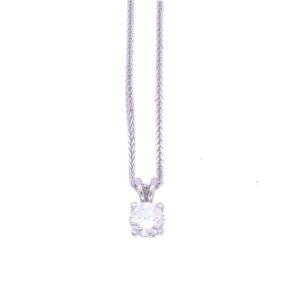 VENDU - Pendentif « Solitaire » Diamant