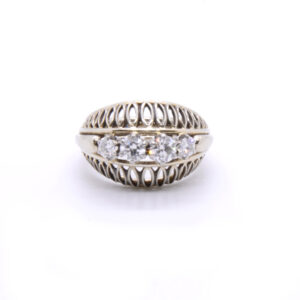 Bague diamants 1950