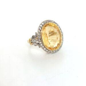 Bague citrine