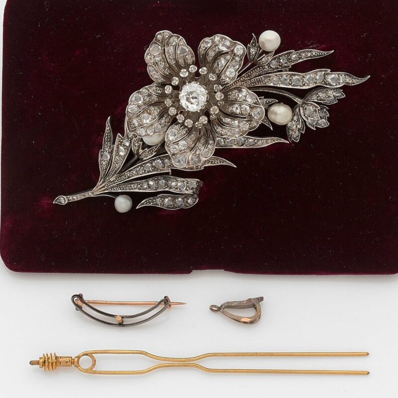 Broche trembleuse et accessoires