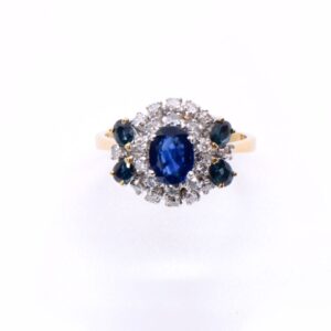 bague saphir