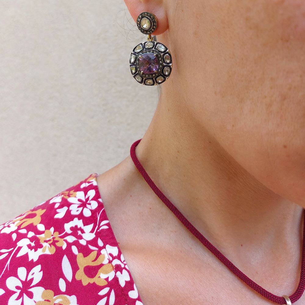 Boucles d'oreilles indiennes