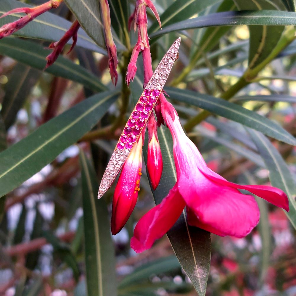 Broche barrette ancienne
