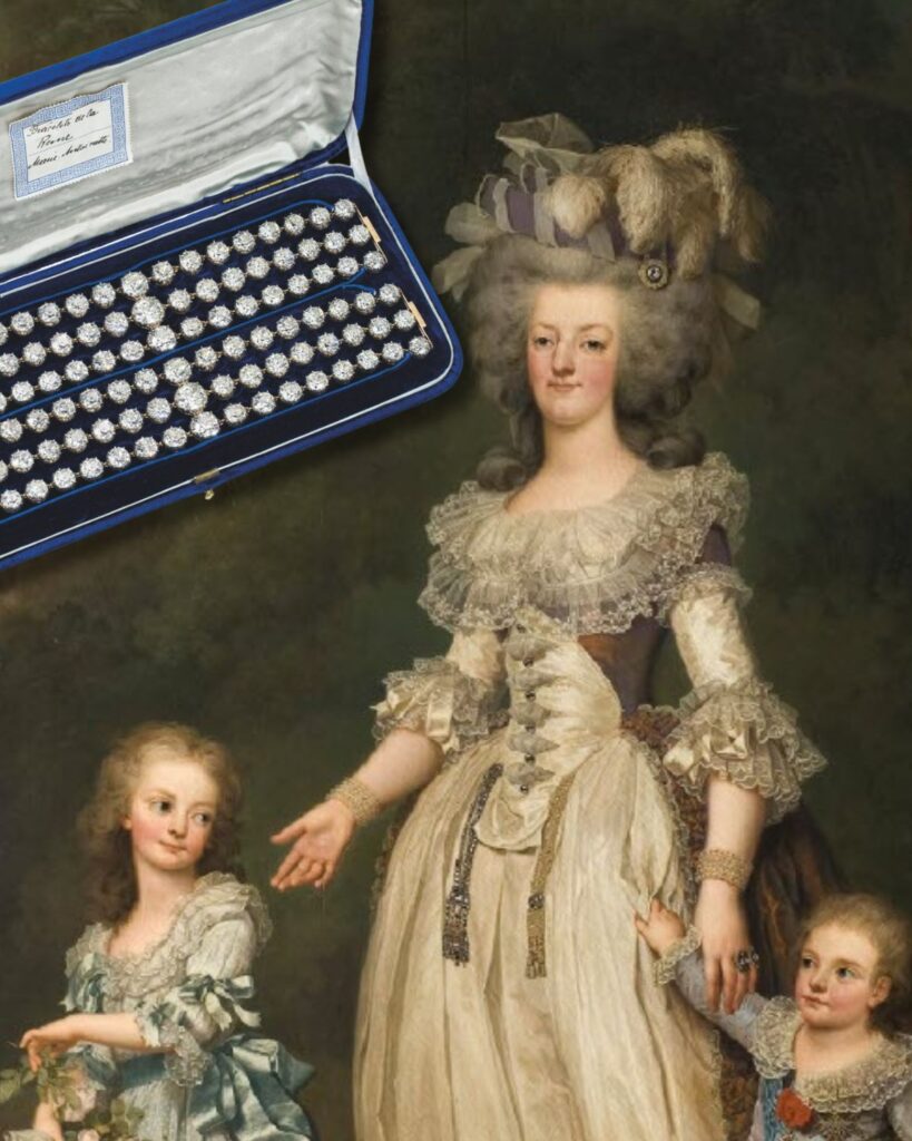 Les bijoux de Marie-Antoinette
