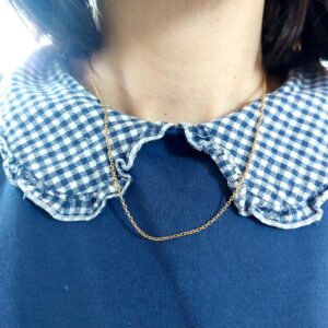 Chaîne maille forçat or 18k