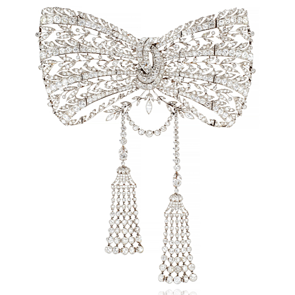 Cartier, broche devant de corsage Belle Epoque, vers 1904, ©Sotheby's