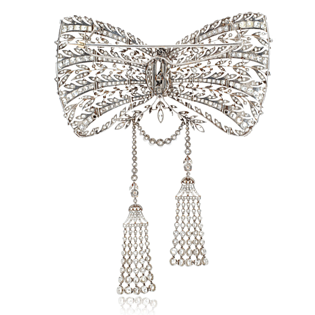 Cartier, revers broche devant de corsage Belle Epoque, vers 1904, ©Sotheby's