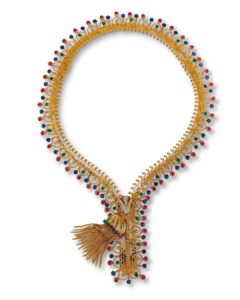 Van Cleef And Arpels, Collier Zip 1951, or, pierres de couleur, collection particulière
