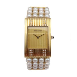 Montre Boucheron Reflet or 18k et diamants — full set avec sept bracelets interchangeables